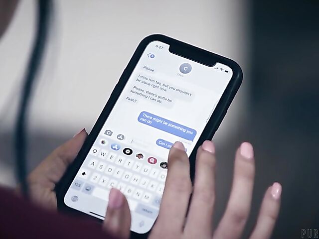 Alex Coal - Brunette interracial black cock passion