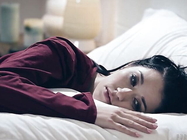 Alex Coal - Brunette interracial black cock passion