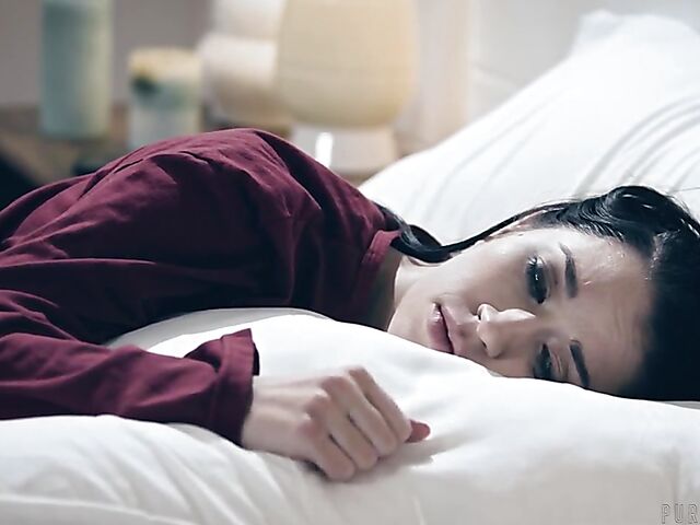 Alex Coal - Brunette interracial black cock passion