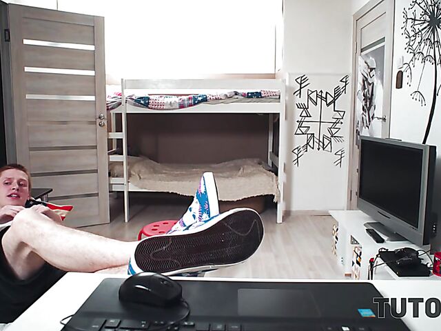 Boy and MILF tutor Fillicia Red fuck studies