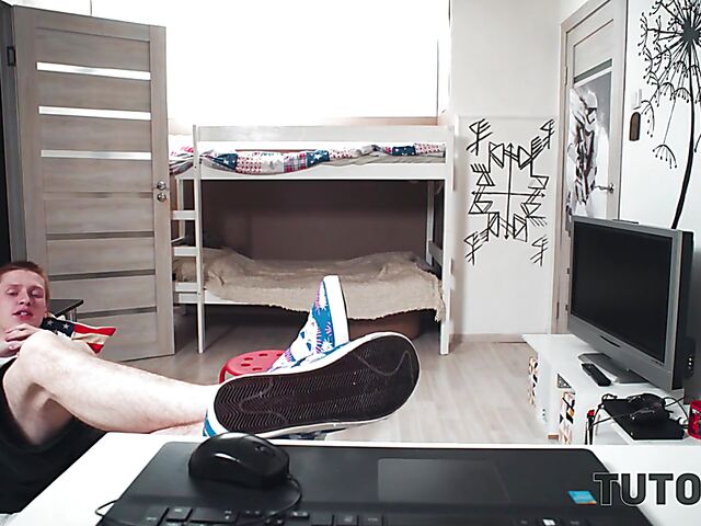 Boy and MILF tutor Fillicia Red fuck studies