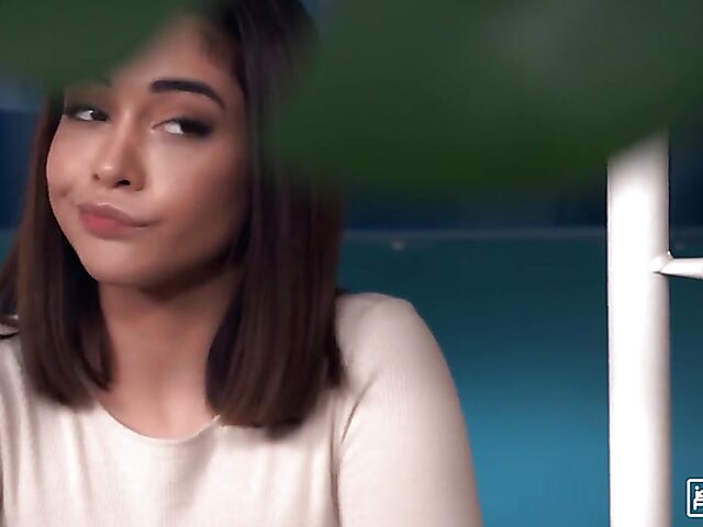 Interracial sex in the hostel with hairy girl Ginebra Bellucci