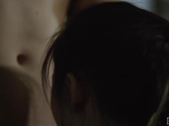 Hot yoga with sexy asian fitness babe Lulu Chu