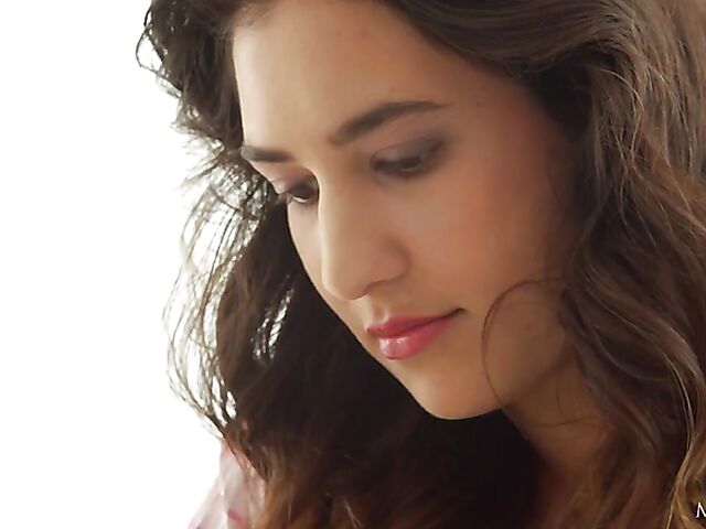 Oceane - Sexy student with big tits solo break