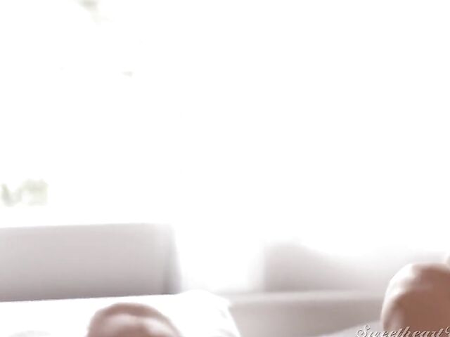 London River & Lilly Bell - Milf lesbian strapon fucks her curious stepdaughter