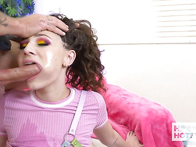 Liz Jordan - Slutty teen rough anal with Bryan