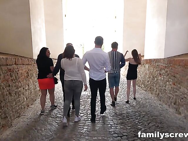 Old young orgy during the trip with Sharia Venom, Jolly and Nela Decker