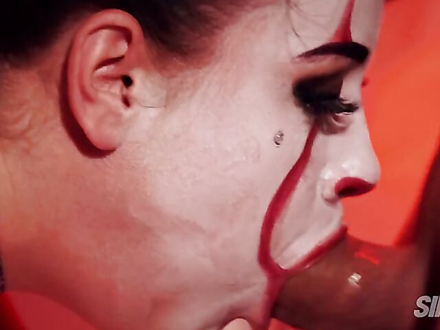 Chloe Bailey's painted face hides her emotions during anal sex