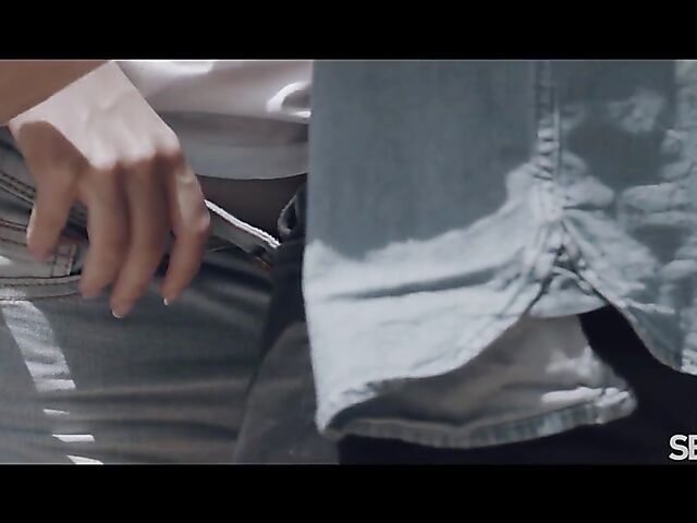 Flowers, summer heat, and sensual outdoor sex with Mona Blue