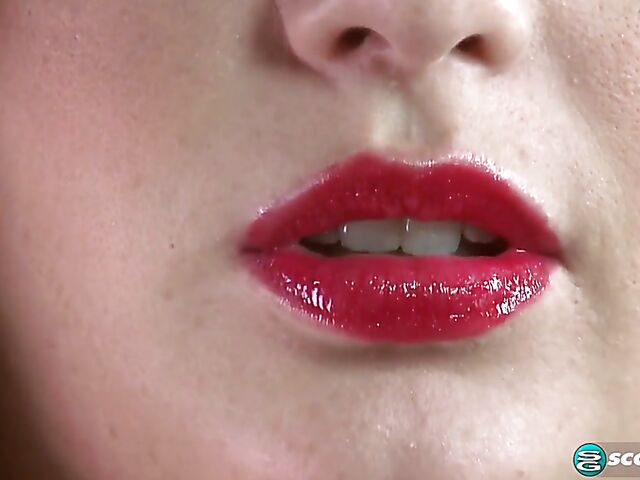 Harmony White pulling her big natural tits out and getting her shaved snatch fucked