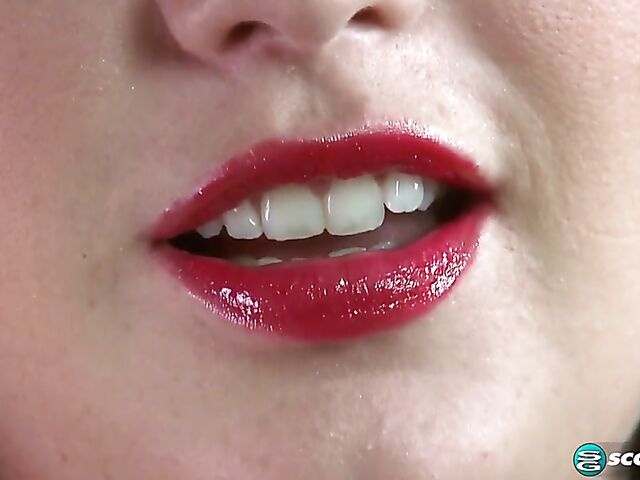 Harmony White pulling her big natural tits out and getting her shaved snatch fucked