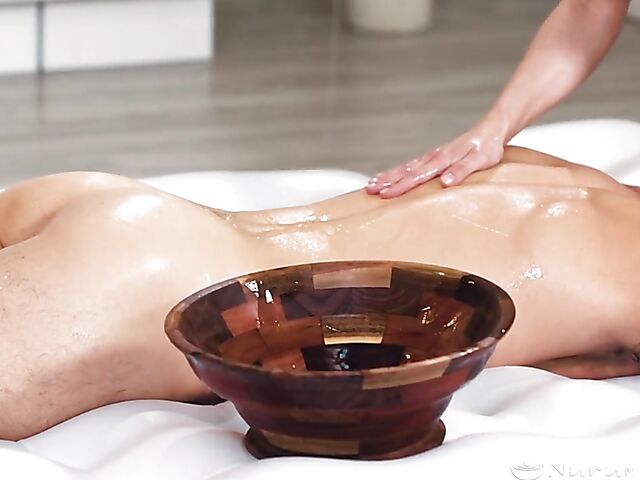 Nuru massage threesome therapy with Whitney Wright and Spencer Bradley