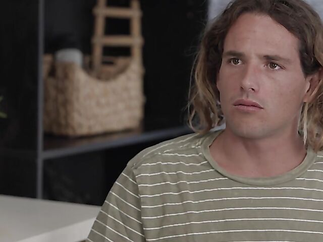 Natasha Nice is his busty tutor with big natural boobs