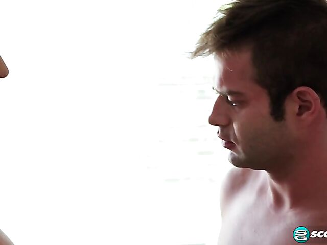 60 year old slim mature MILF Fiona Candie fucks a guy half her age