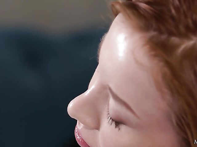 Lottie Magne - Teen shower solo in the morning