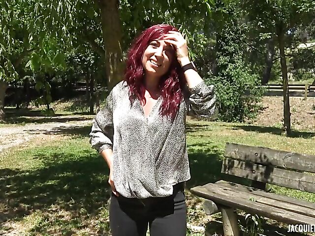 40-year-old French redhead MILF from Libourne Marie-Louise gets screwed