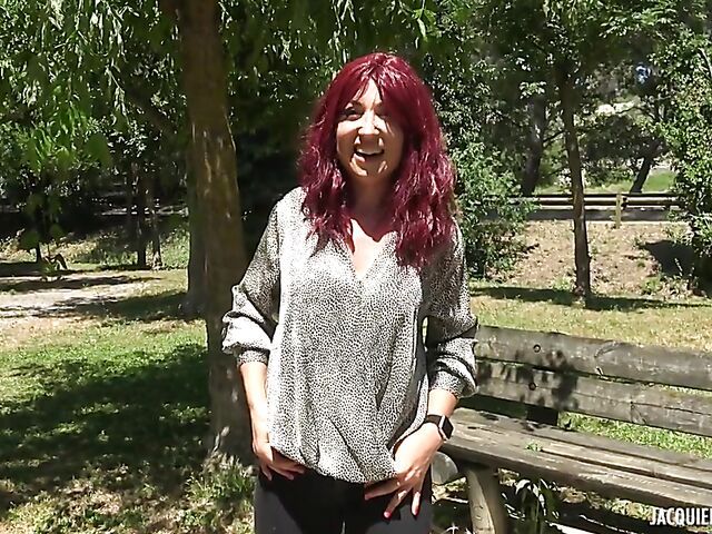 40-year-old French redhead MILF from Libourne Marie-Louise gets screwed