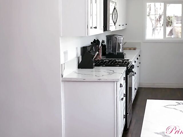 Nasty teen Penelope Kay fucks her shy stepbrother