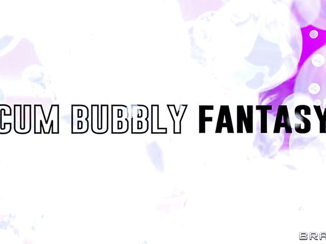 Hot latina Eva Alvarez gets horny in the bubble bath