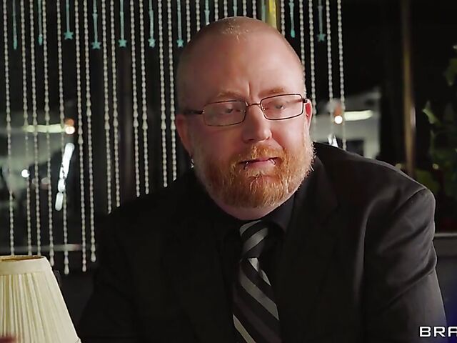 Big tits pantyhose fuck in the restaurant bathroom with Macey Jade