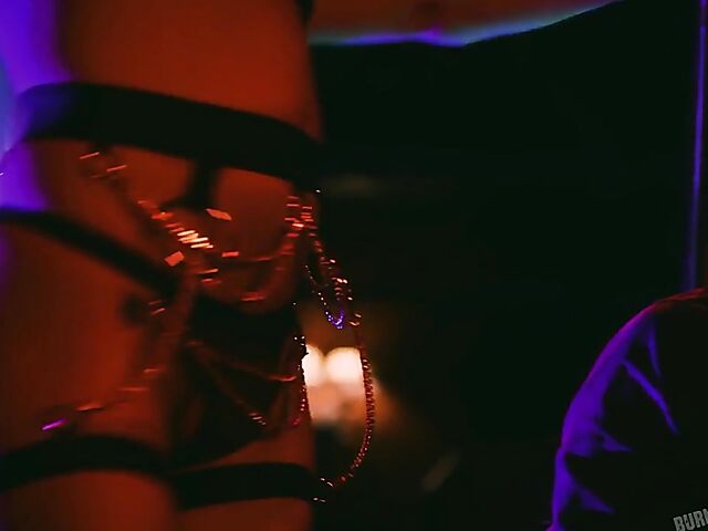 Small Hands fucks the hell out of blonde tranny Aubrey Kate