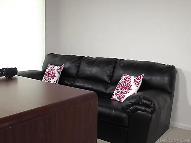 Lovely Bree's backroom casting and anal debut