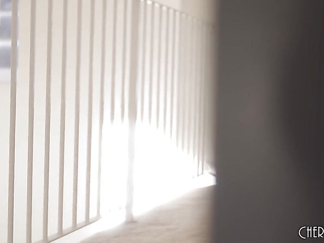 Ebony beauty Harley Dean gets boned in her strappy lingerie