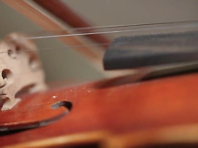 Violin teacher fucks small tits Hungarian girl Alexis Brill