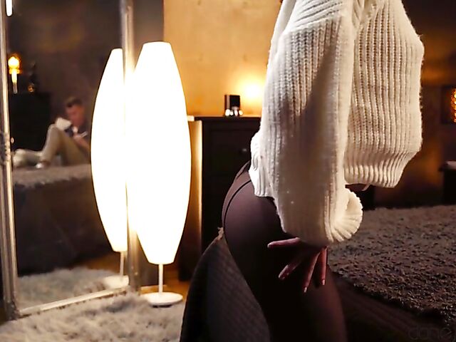 Slim Italian chick Silvia Soprano wants passionate sex tonight