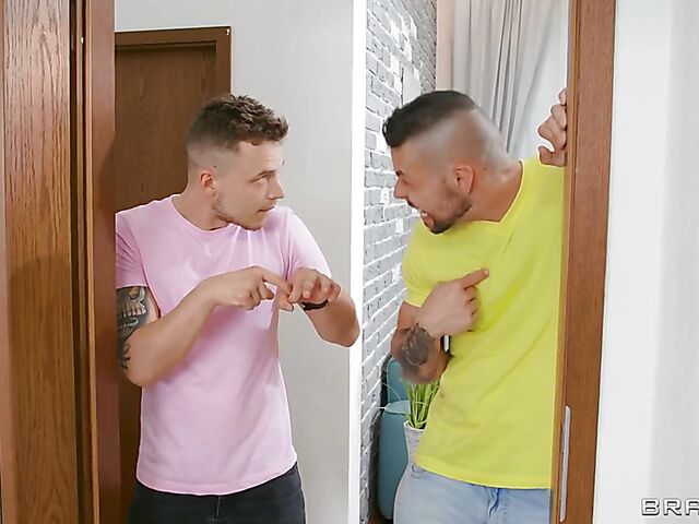 Chloe Lamour - Busty DP addict tricks two guys into fucking her pussy and ass at the same time