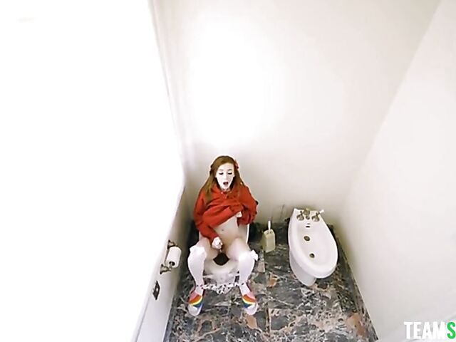 Pale teen Madi Collins can't stop masturbating without fucking a hard cock