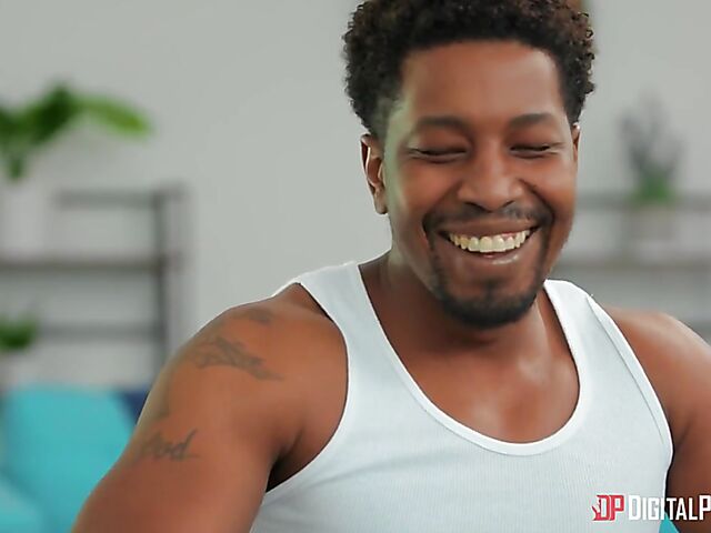 Black on black fuck madness featuring Misty Stone and Isiah Maxwell