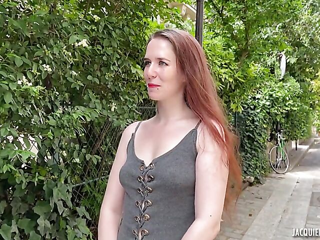 French interracial DP with long-haired Kate, 24