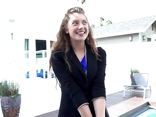 Squirting newbie Elena Koshka gets pounded hard