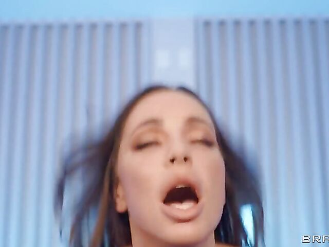 Exhibitionist porn star Abigail Mac loves being the center of attention