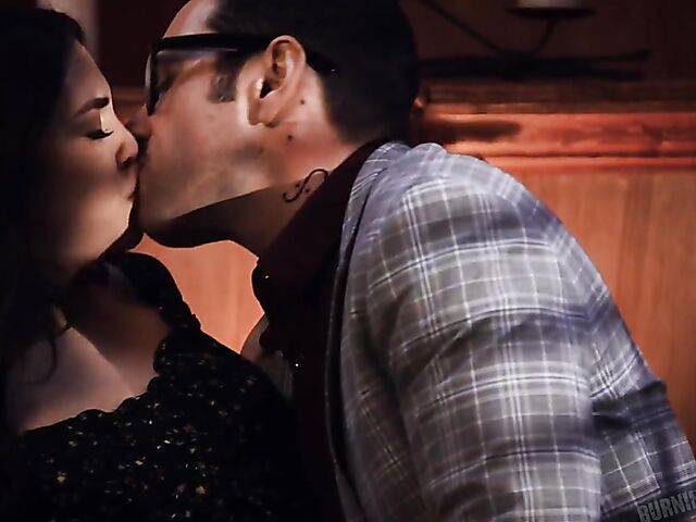 Pastor Tommy Pistol fucks the sins out of petite brunette Jane Wilde