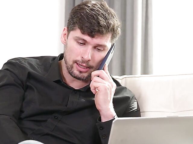 Hard DP in the bathroom with submissive Silvia Dellai