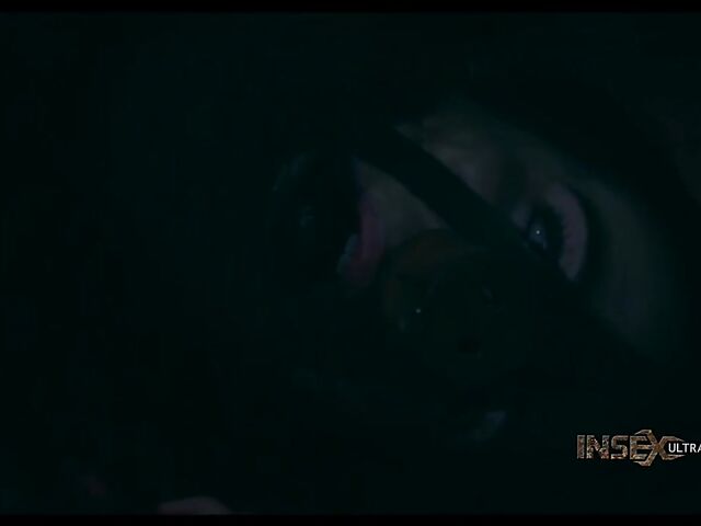 Brooke Johnson - A helpless slave girl in restraints