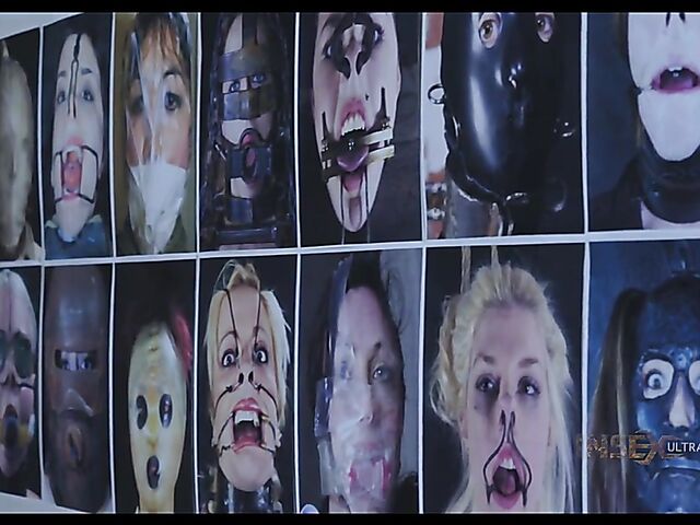 Brooke Johnson - A helpless slave girl in restraints