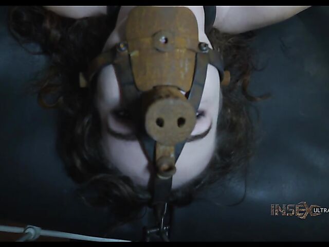 Brooke Johnson - A helpless slave girl in restraints