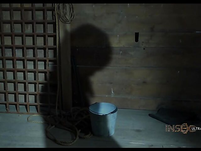 Brooke Johnson - A helpless slave girl in restraints