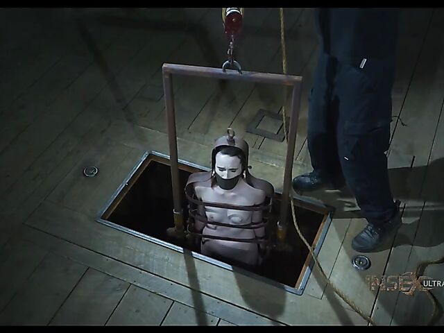 Brooke Johnson - A helpless slave girl in restraints