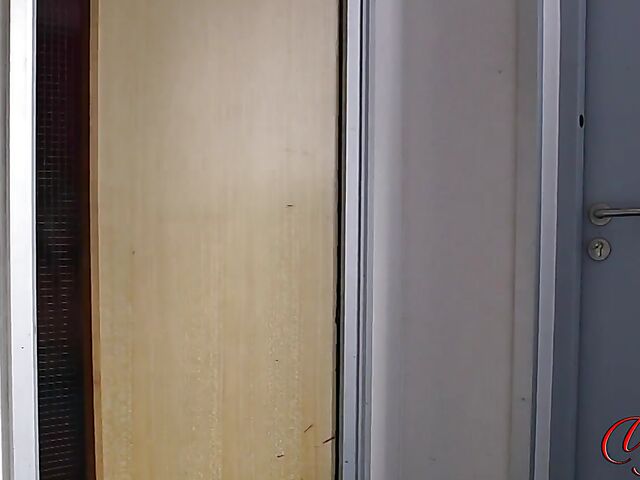 Skinny redhead Amber Green watching guy jerk off and cum