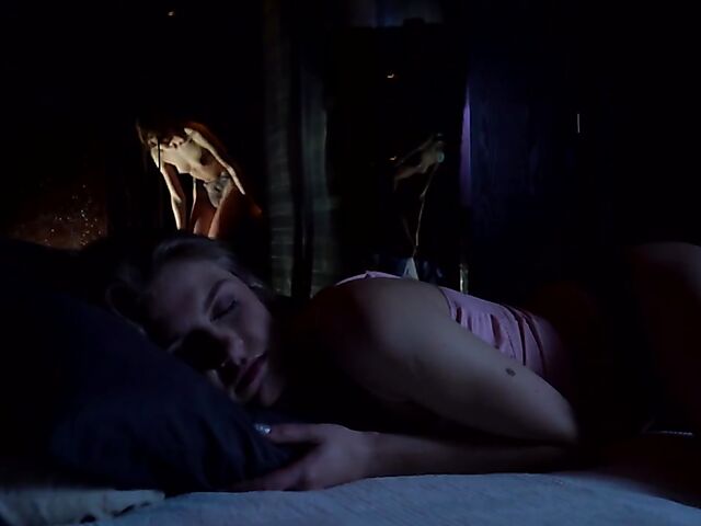 Skinny lesbians Bonnie Dolce and Tiffany Tatum make love at midnight