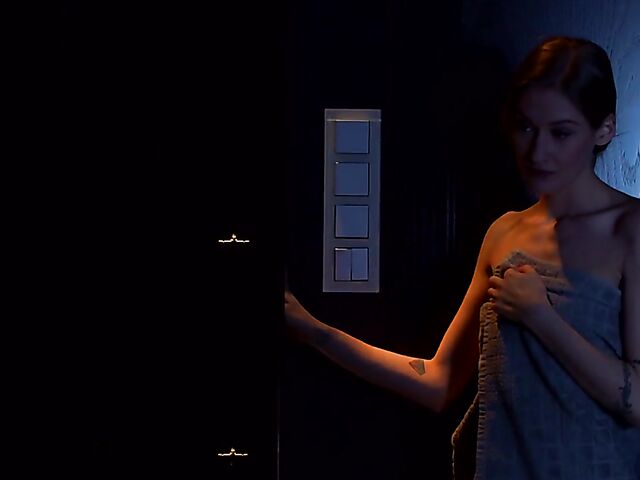 Skinny lesbians Bonnie Dolce and Tiffany Tatum make love at midnight