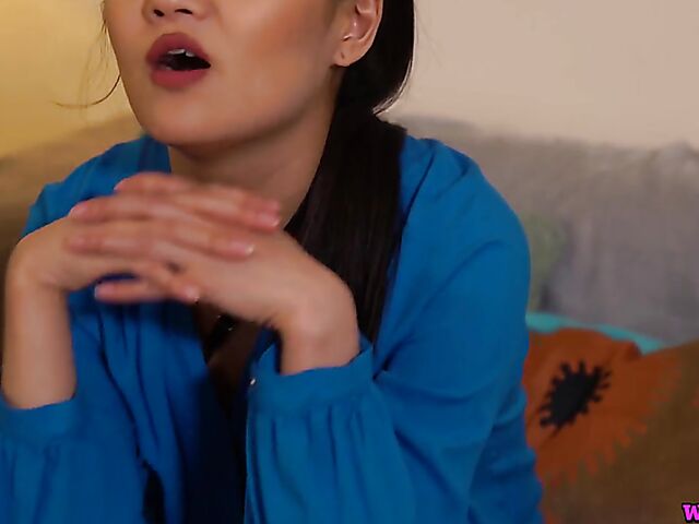 Louisa Lu - Elegant Asian's jerkoff instructions