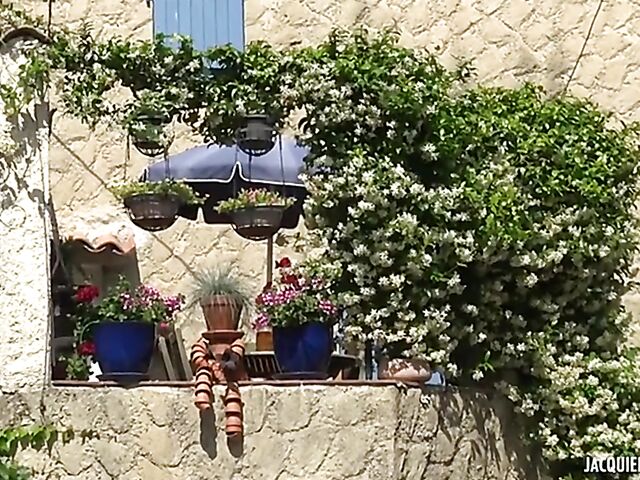 4 on 1 French interracial gangbang with nasty Assia