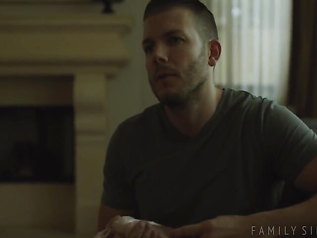 London Rose - Horny blonde MILF caught by her son in law