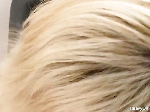 Lisi Kitty - Juicy Russian blonde anal fucked by a fat guy