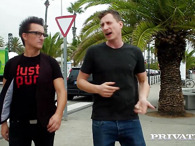 Hot blonde captain Julia Parker is so horny!